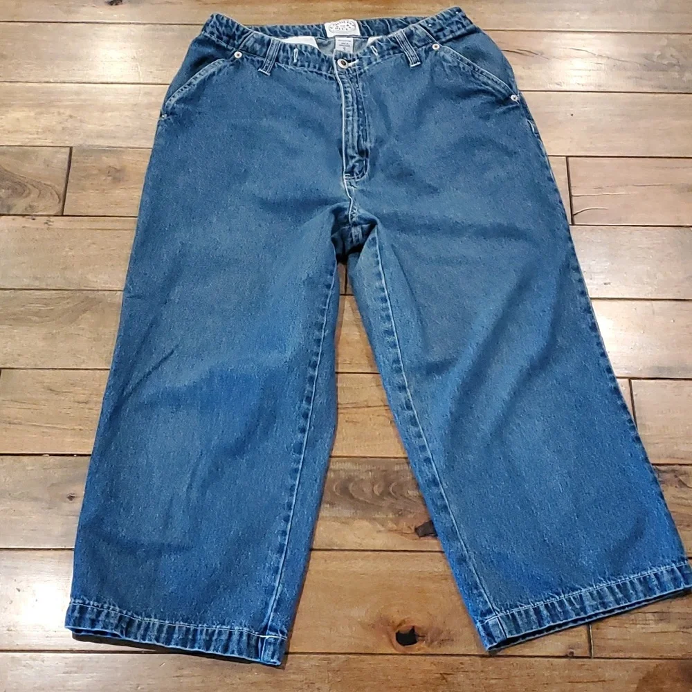 Women's vintage Carolina Blues cropped high-waist 